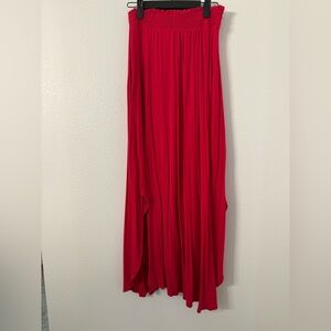 Sweet Love Vibrant Hot Pink Maxi Skirt